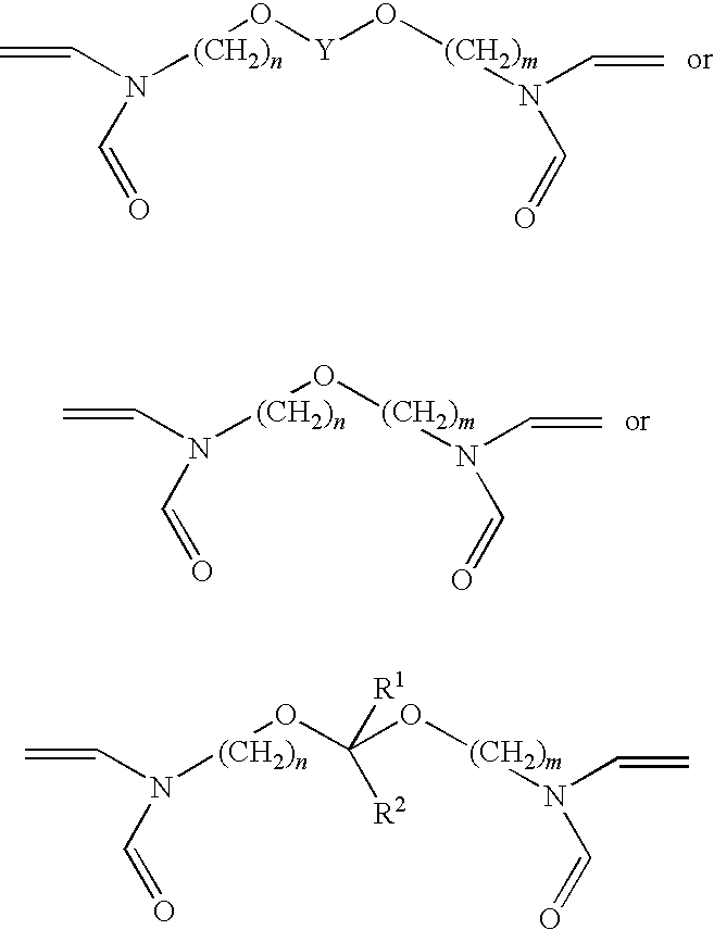 Swellable polymer with cationic sites