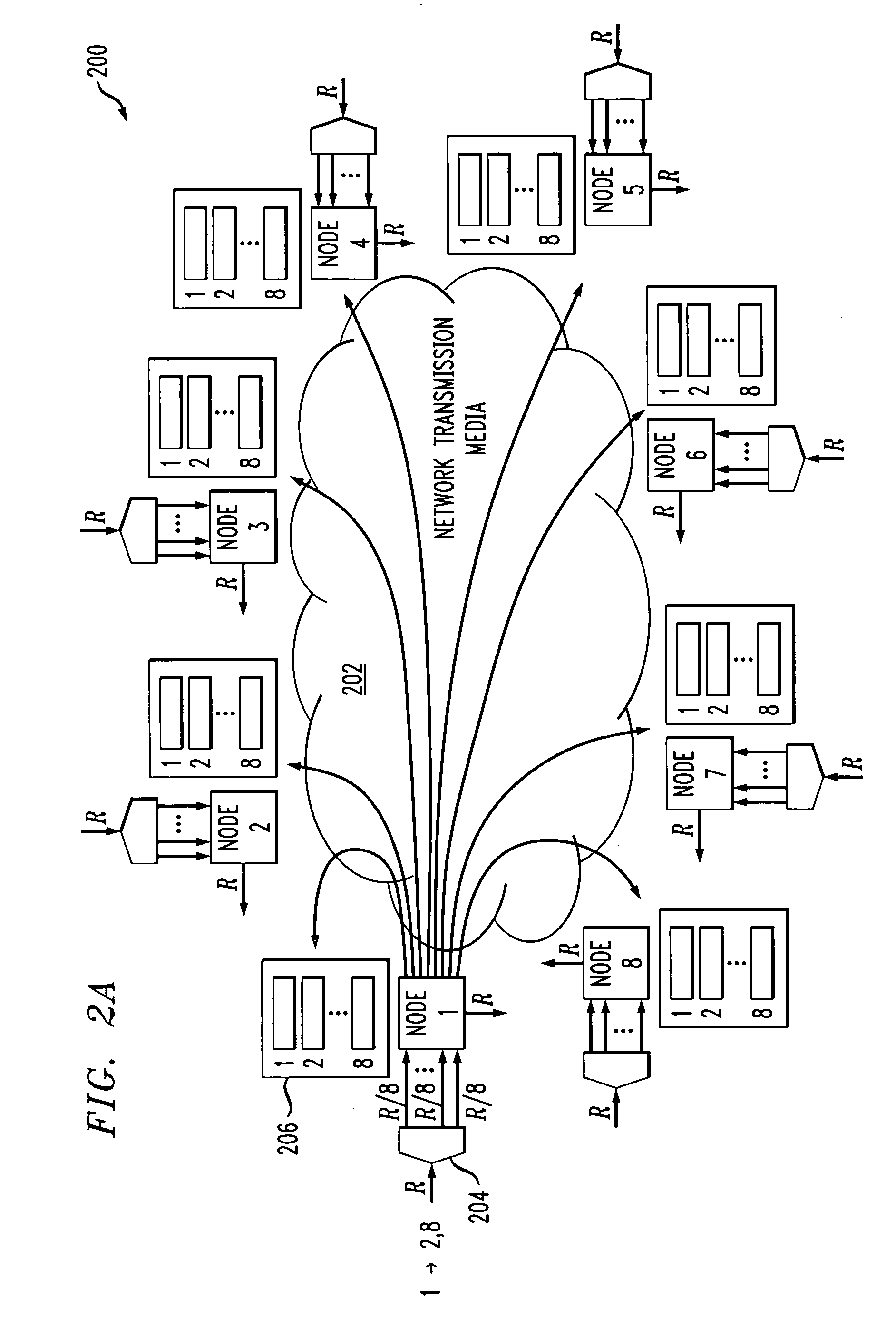 Packet reorder resolution in a load-balanced network architecture