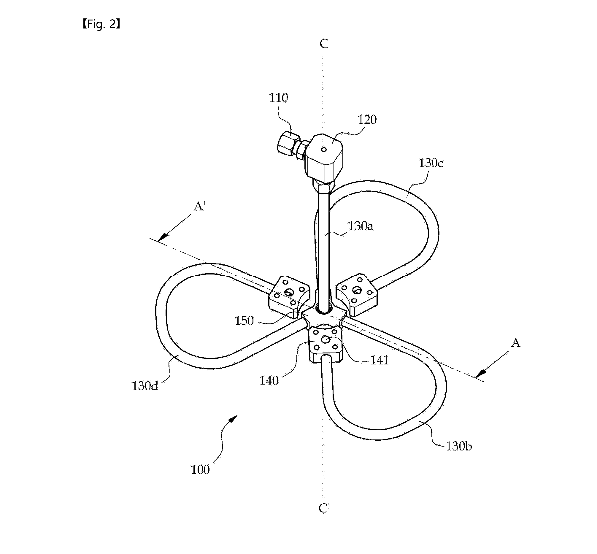 Rotational antenna and semiconductor device including the same