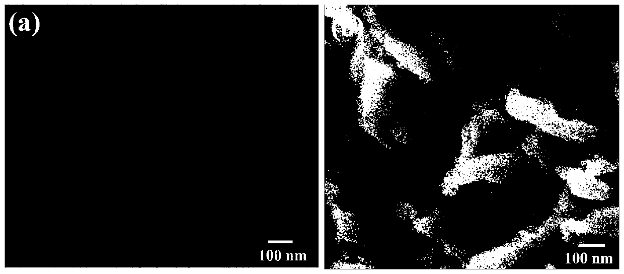 A preparation method and application of a capacitor material with a 3D hollow structure