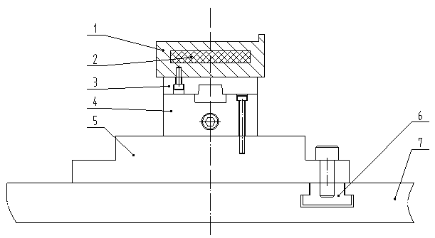 Fine positioning magnetic transfer table