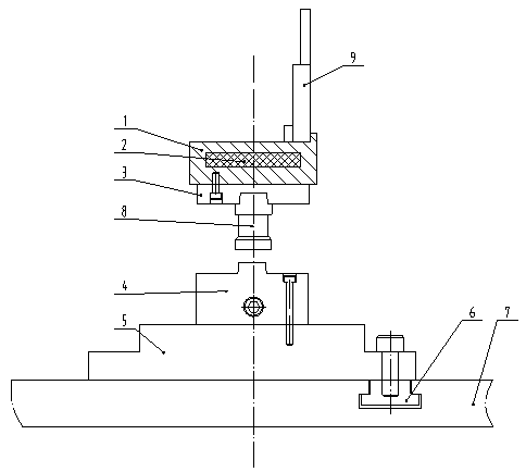 Fine positioning magnetic transfer table