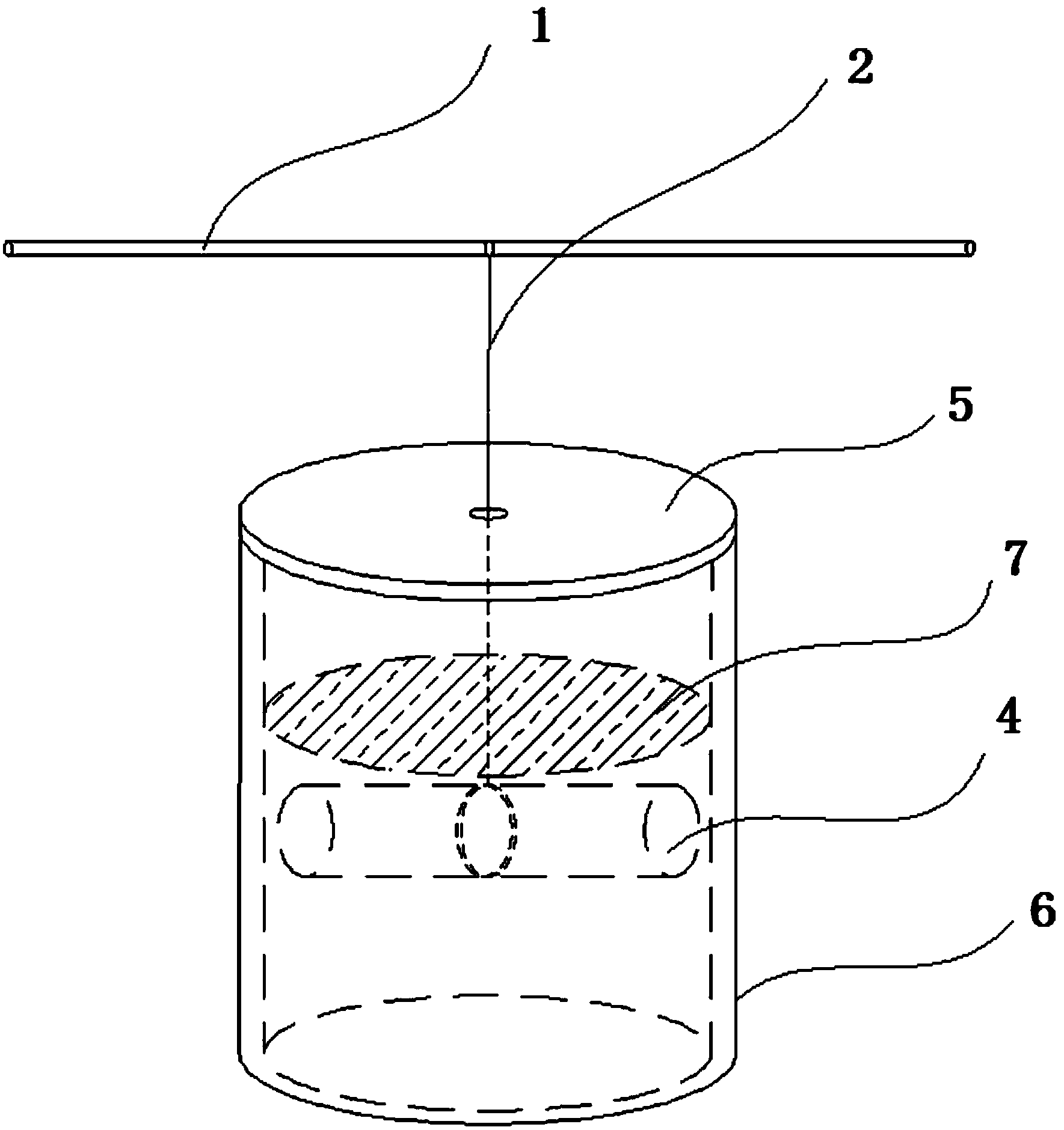 Method for testing liquid absorption rate of battery diaphragm