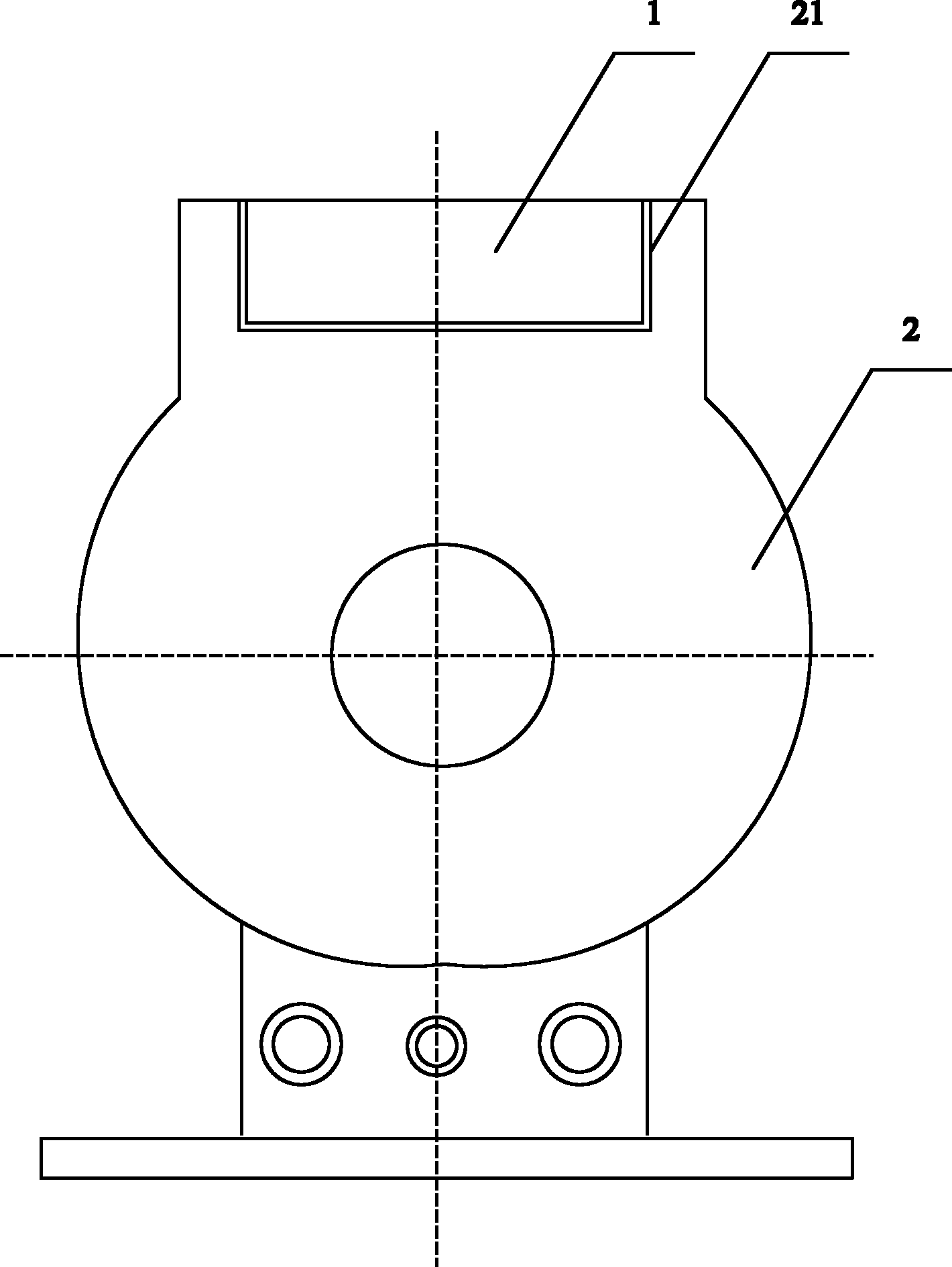 Mutual inductor device