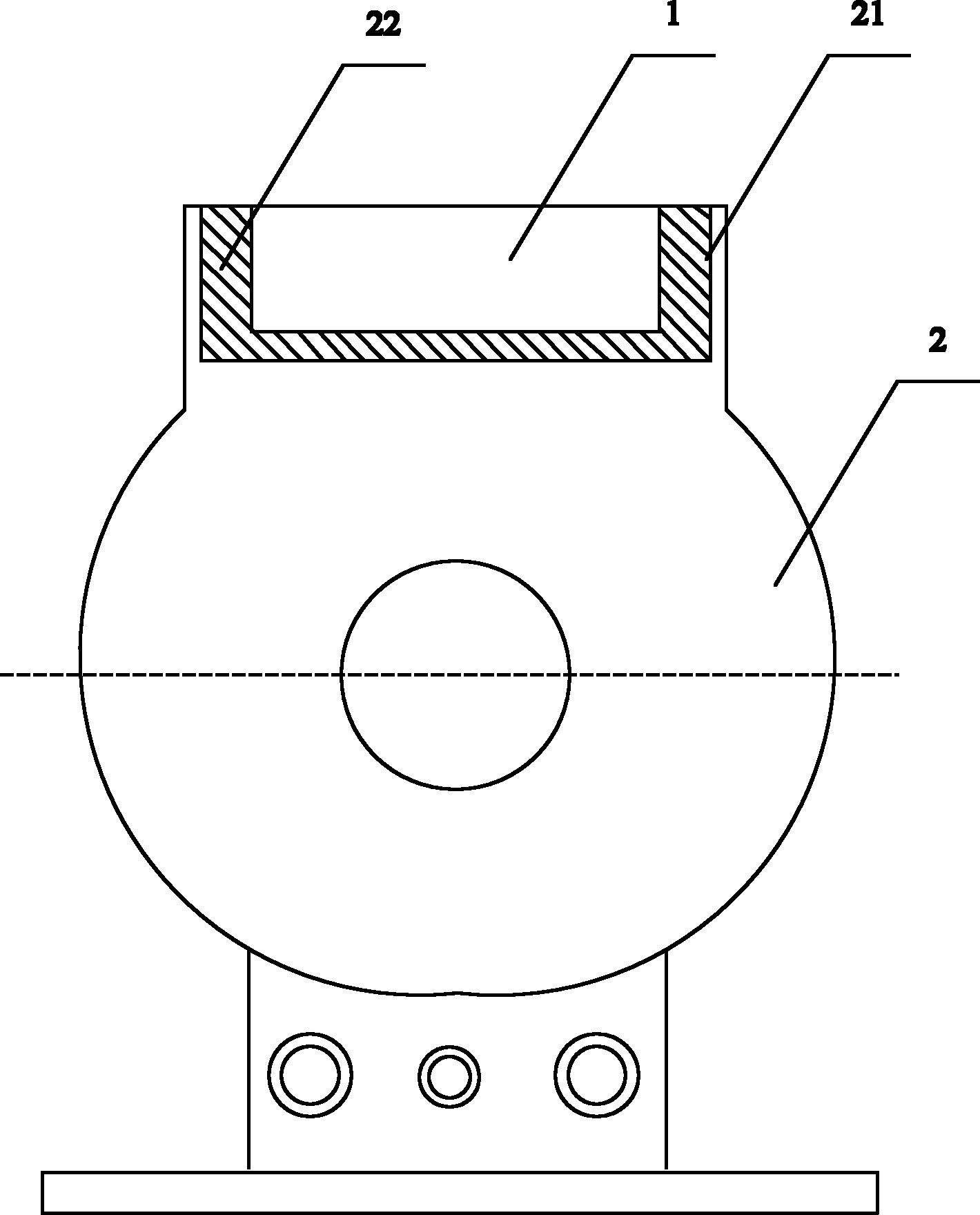 Mutual inductor device