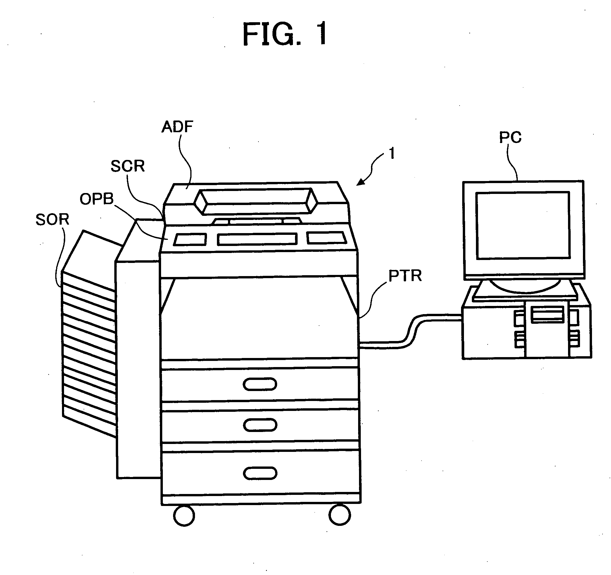 Color imgae forming device and color deviation detection device for the same