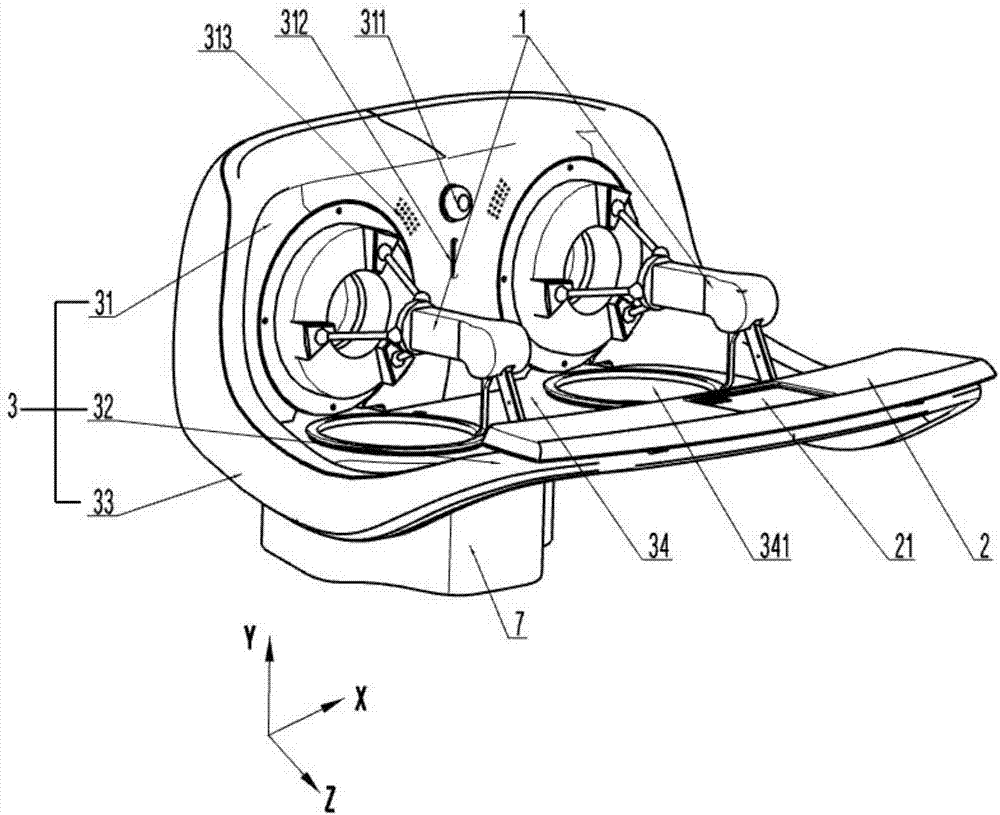 Control platform of executing mechanism