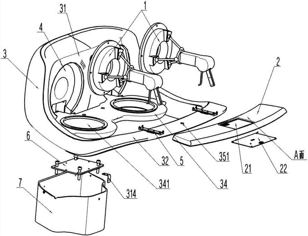 Control platform of executing mechanism