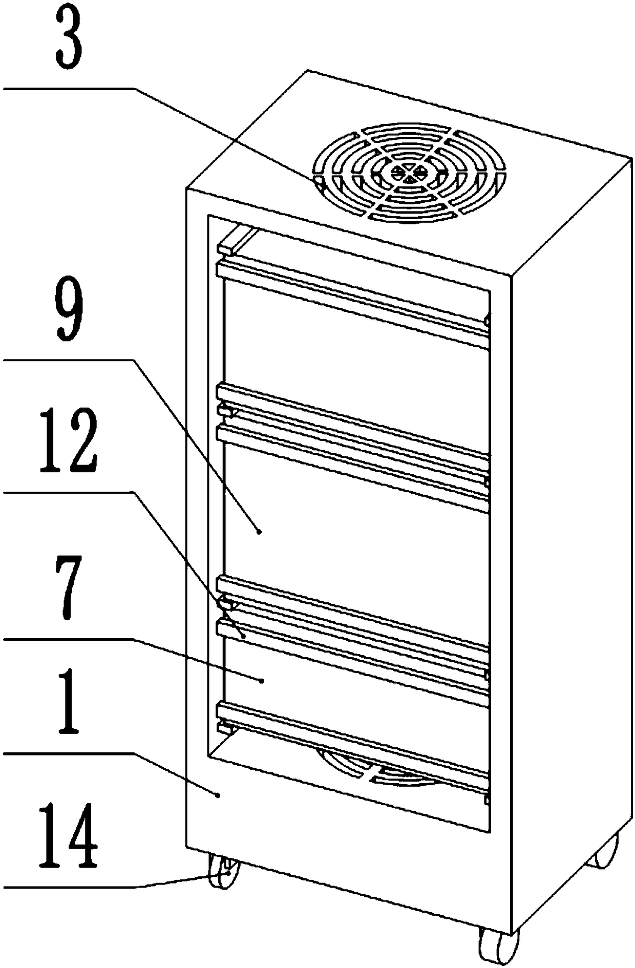 Novel air filter with self-closed type sealing passage