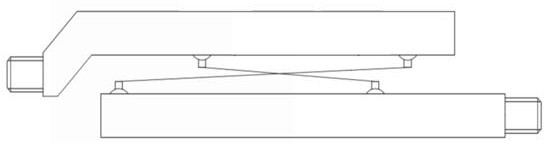 Wide-range differential resistance type strain gauge