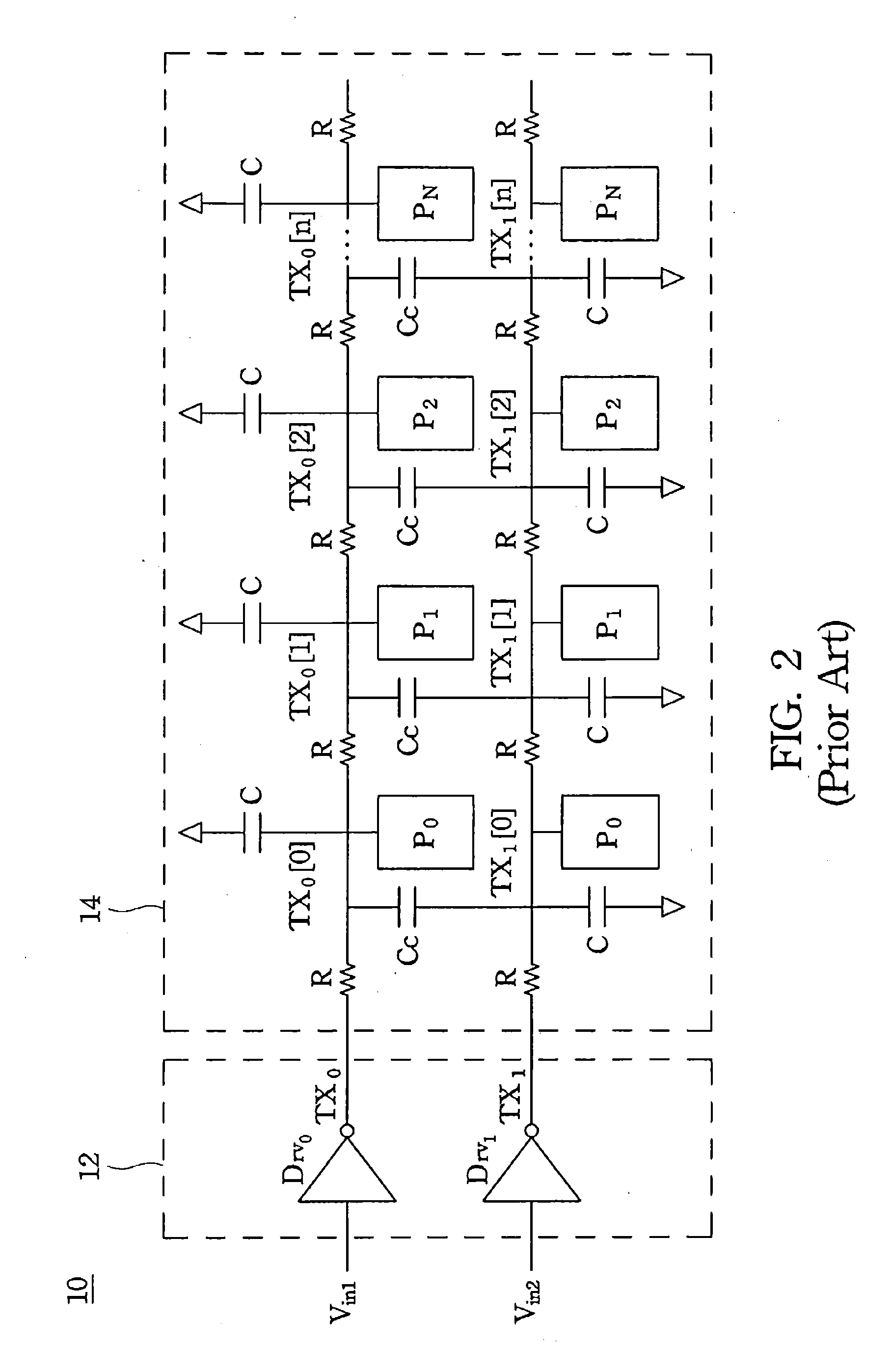 CMOS sensor with low partition noise and low disturbance between adjacent row control signals in a pixel array