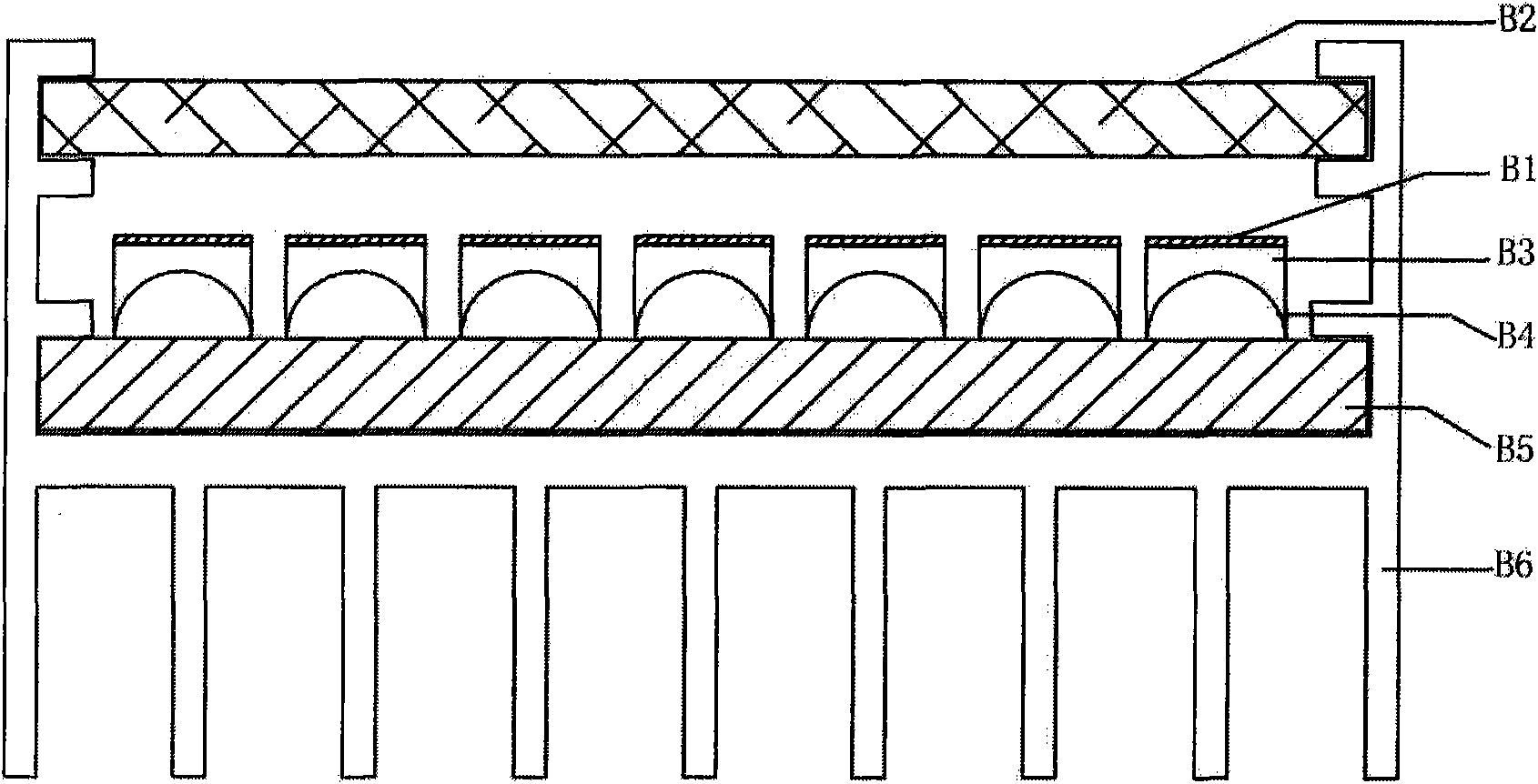 LED illumination device and application thereof in lamp