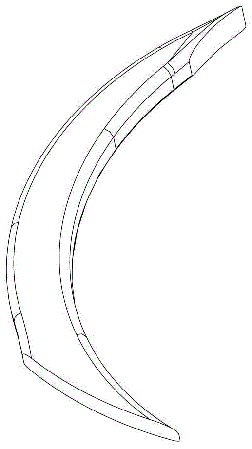 Split electrode EDM method and split electrode used