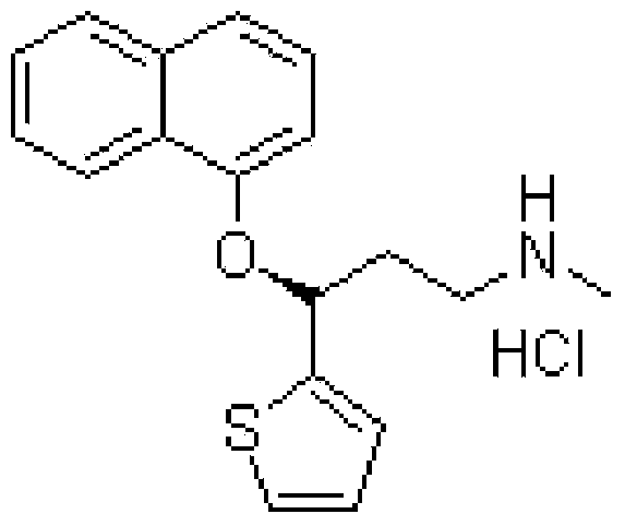 Duloxetine hydrochloride medicament composition, enteric sustained release preparation and preparation method thereof