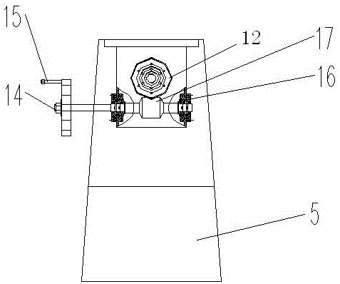 Diesel engine water pump pump water test bench