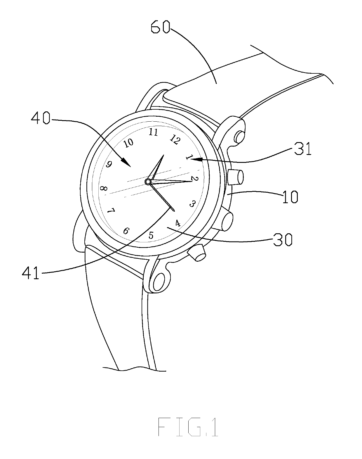 Timepiece with Enhanced Antenna Arrangement