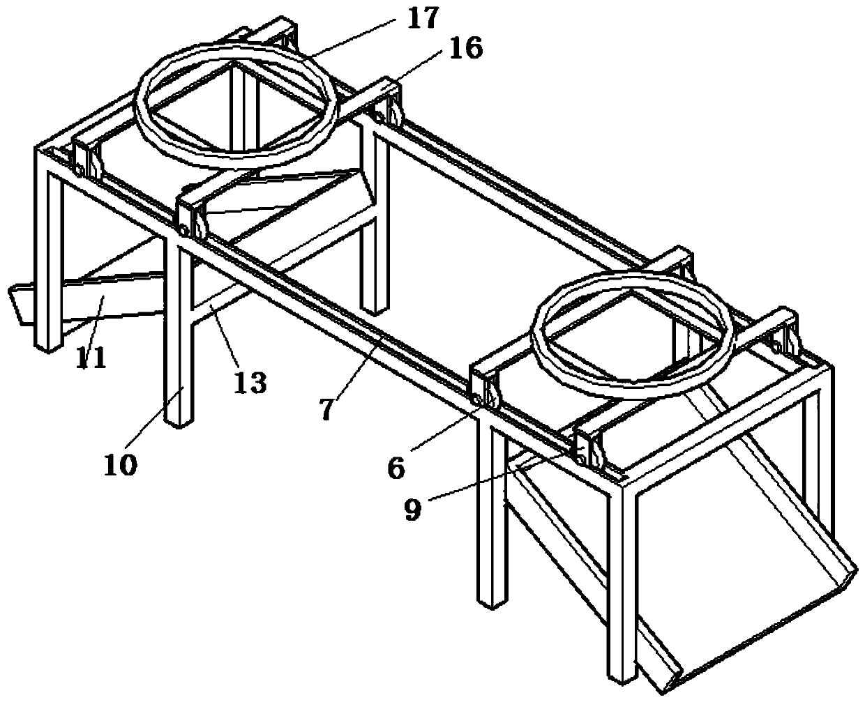 Tea baking stove with fuel gas replacing charcoal