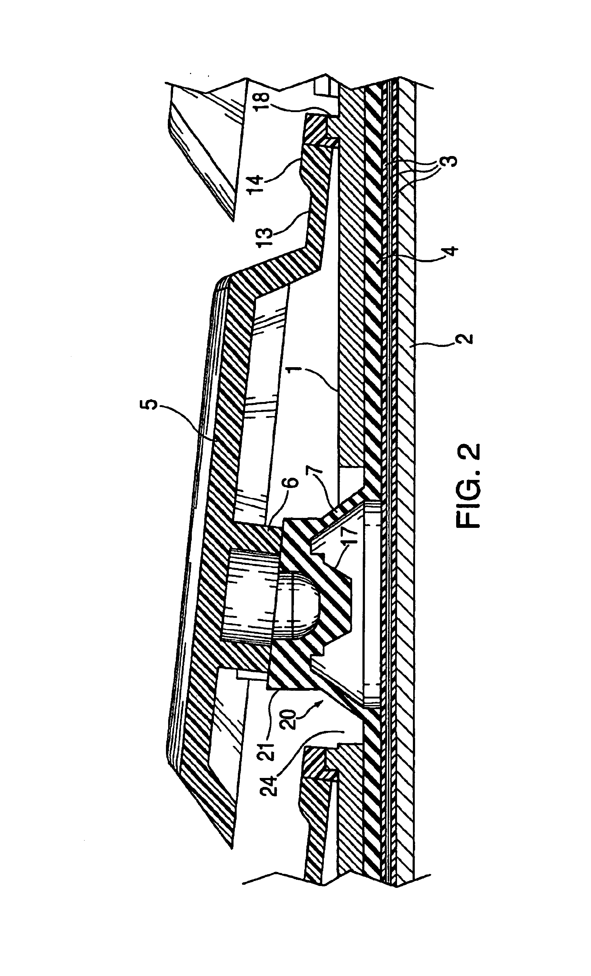 Hinge key switch