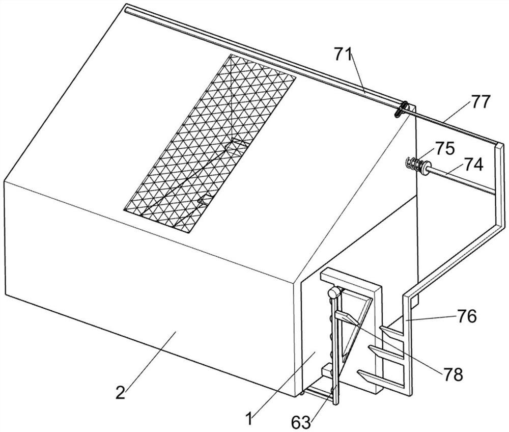 Water storage tank for agricultural planting and drainage structure thereof