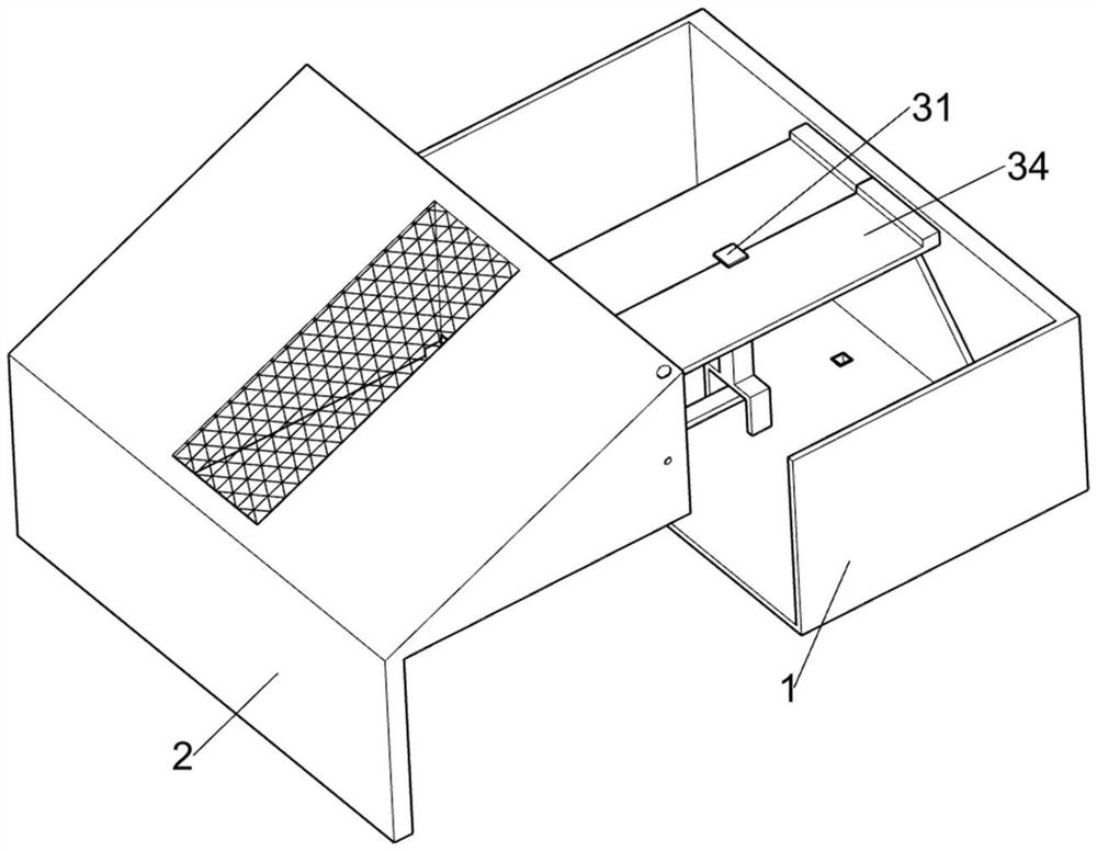 Water storage tank for agricultural planting and drainage structure thereof