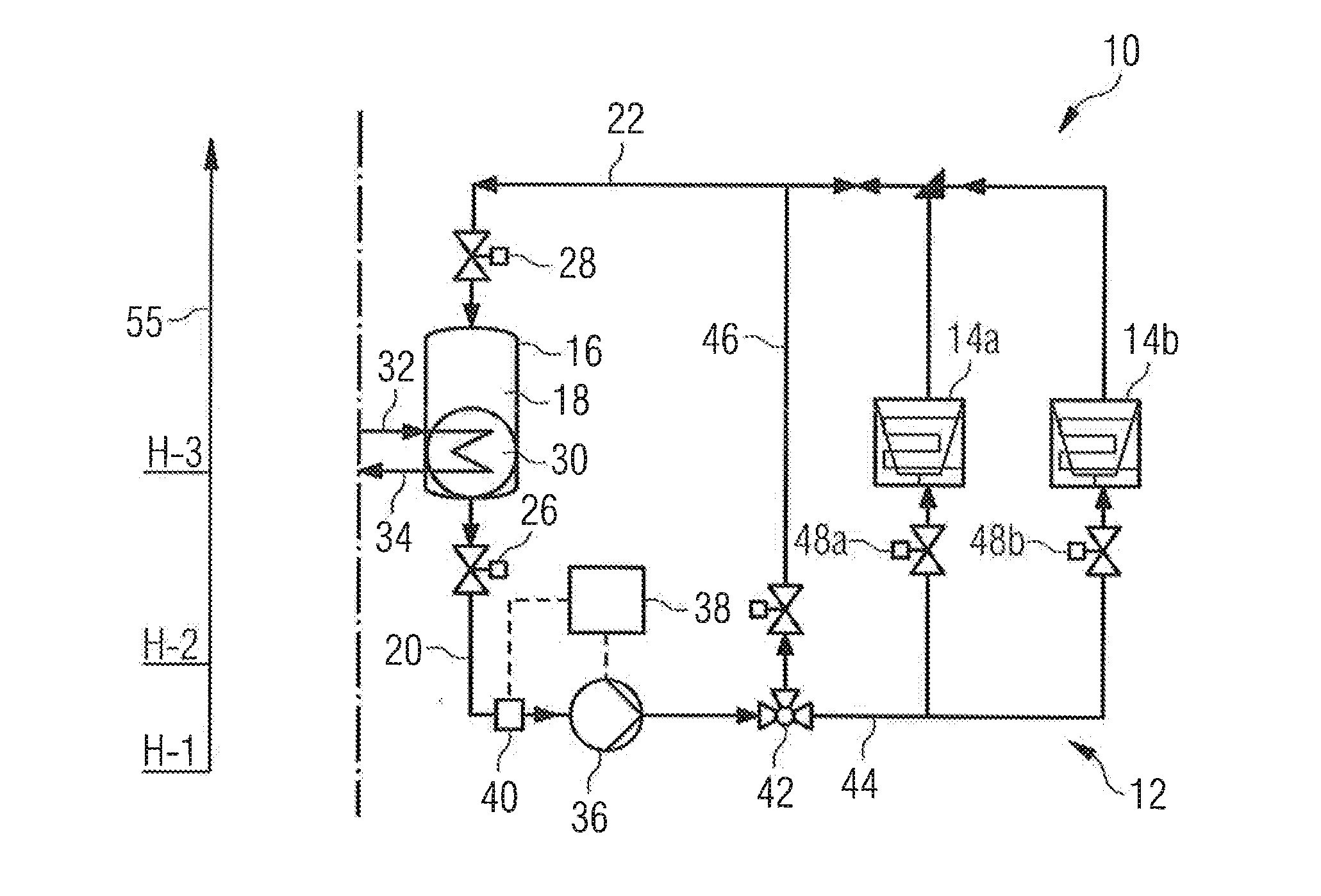 Cooling system and method for operating a cooling system