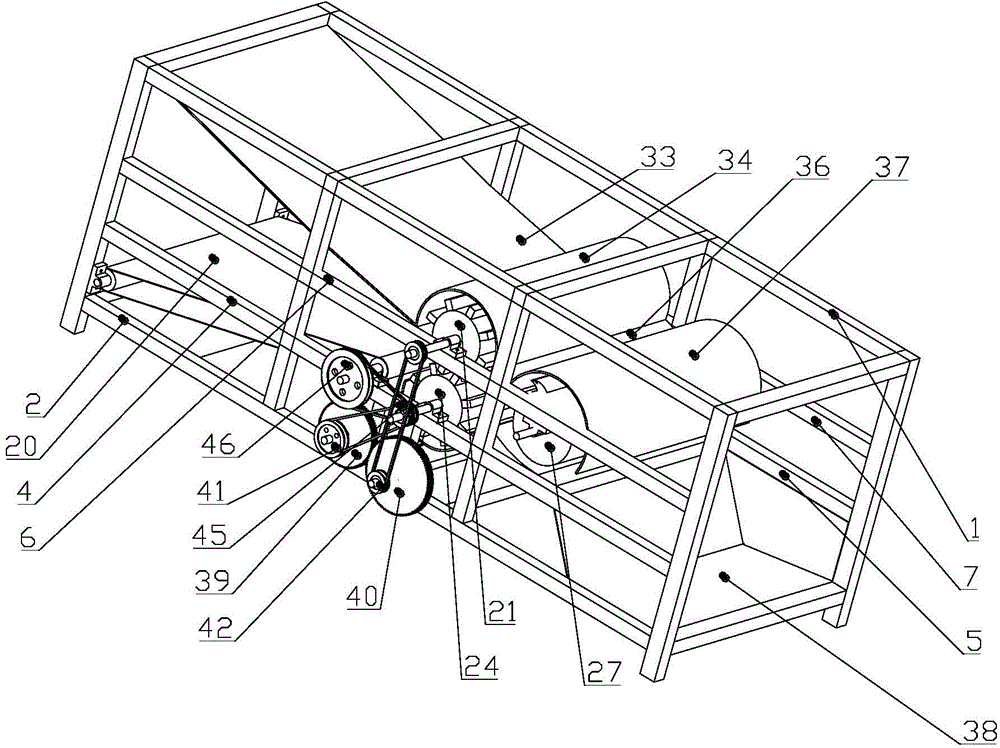 Straw fixed-length cutting device with controllable length