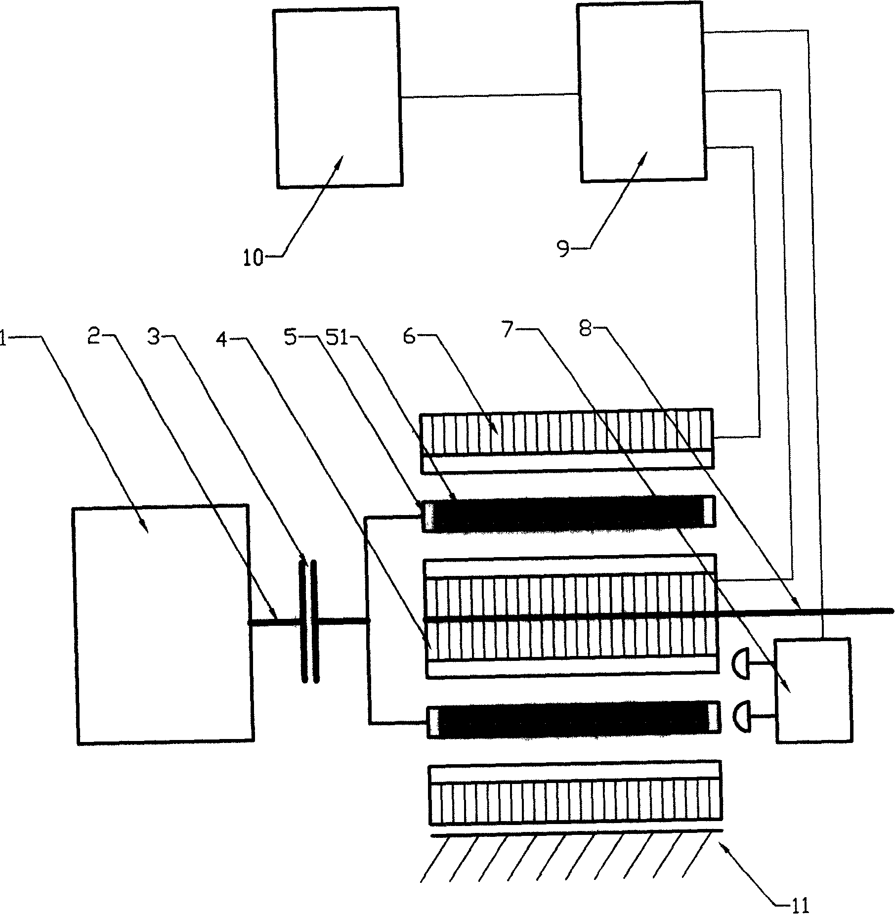 Electric energy-stored transmission and function implementing method thereof