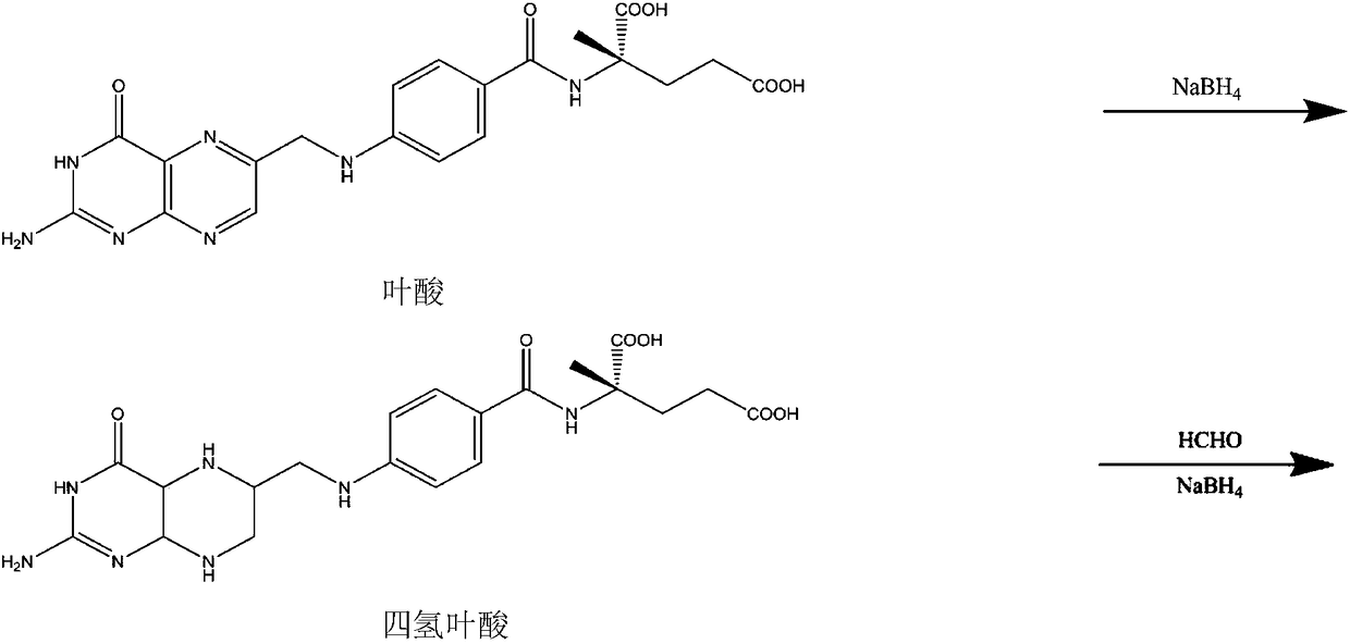 Method for preparing (6S)-5-methyltetrahydrofolate calcium