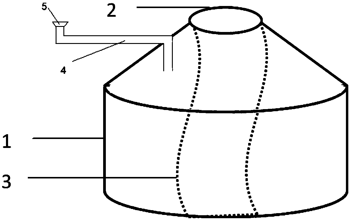 Self-suction honeybee feeder