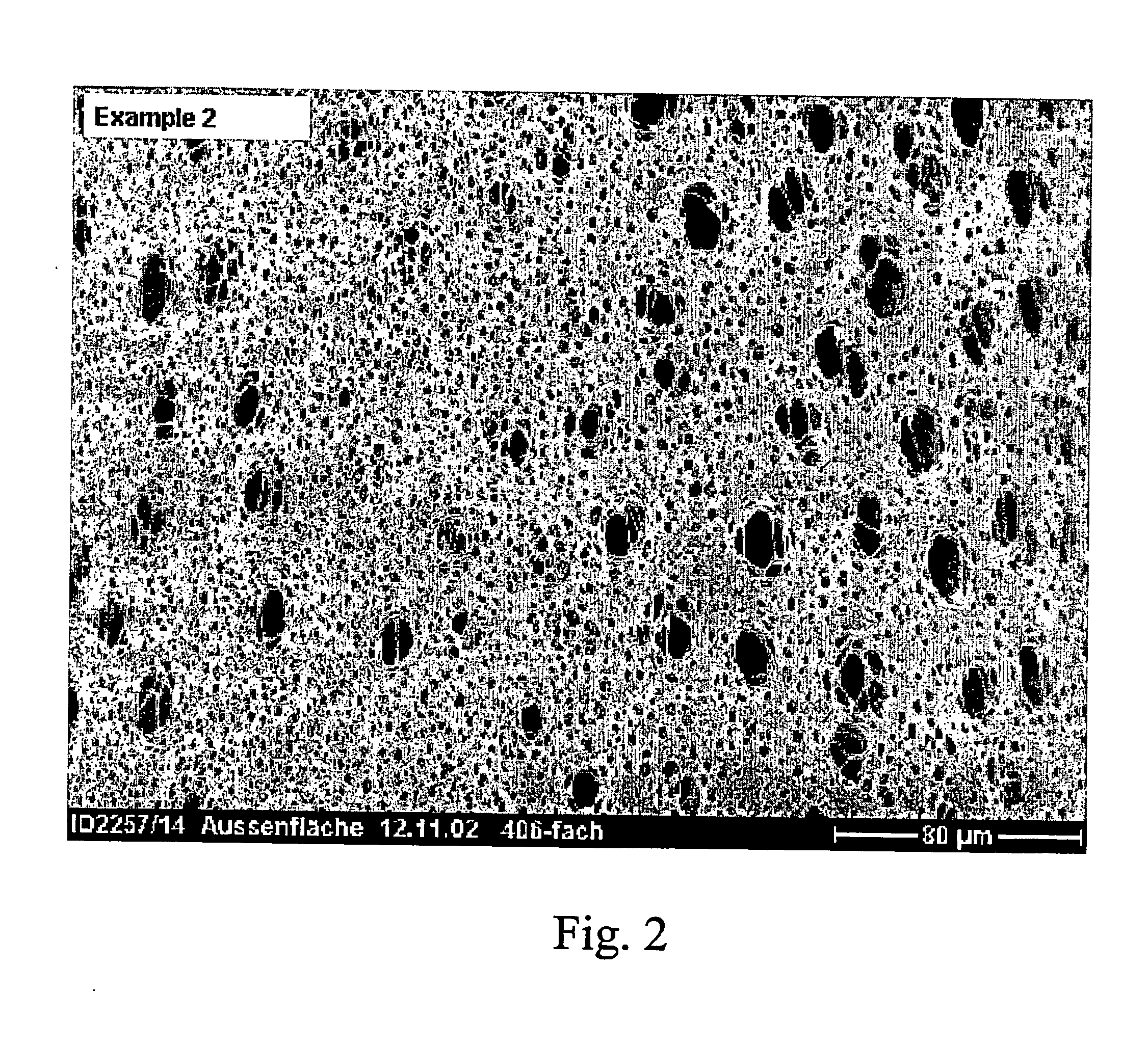 Permselective membrane and process for manufacturing thereof
