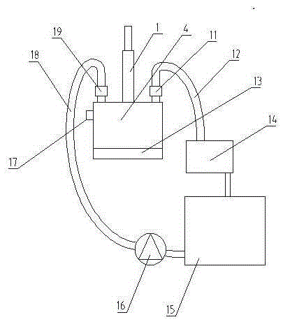 A liquid heat engine and power output device