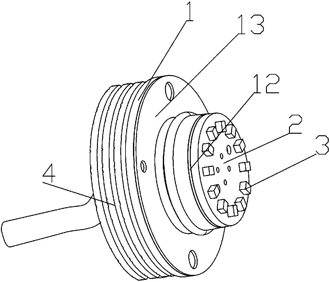 Stroboscopic lamp and assembly method thereof