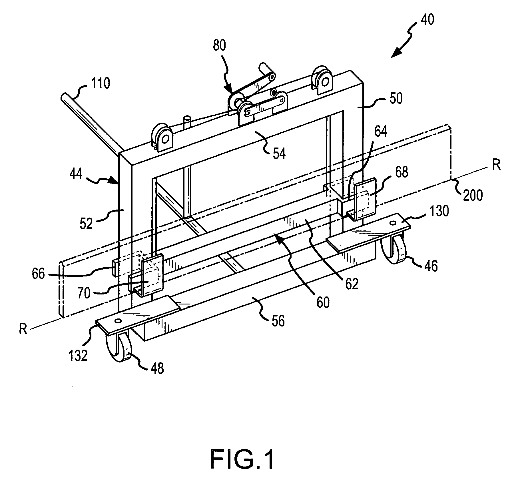 Method of using a cutting edge cart