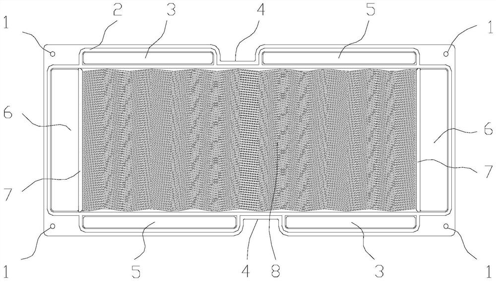 A fuel cell stack flow field plate supporting high current density discharge
