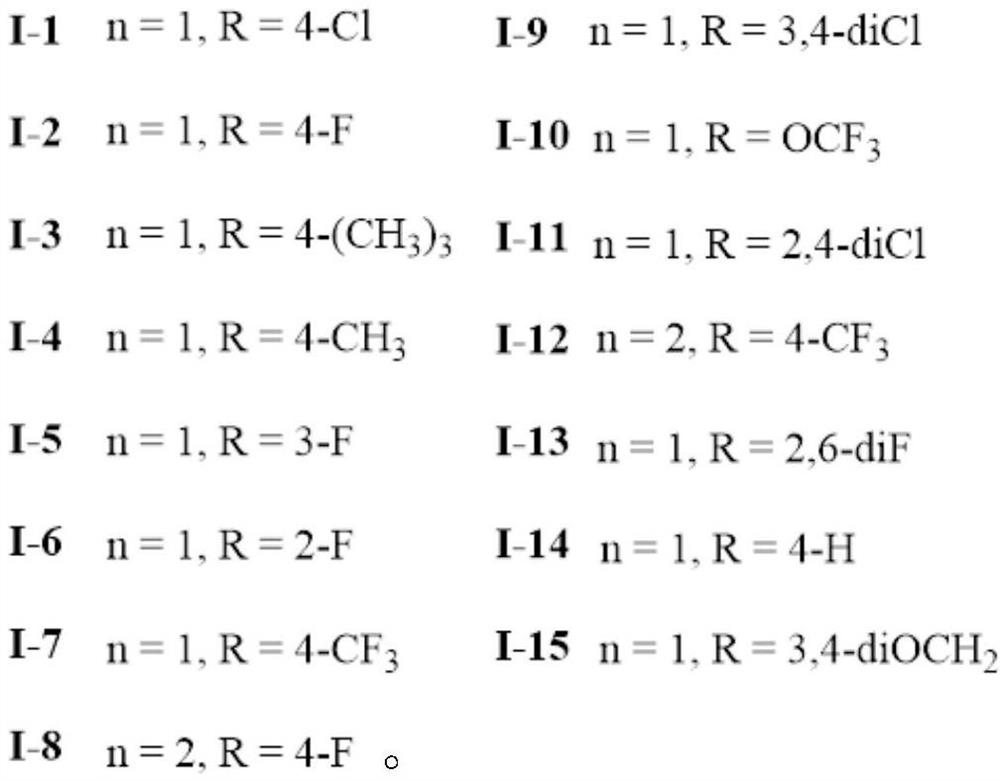 Preparation method, product and application of a class of thiophene-linked 1,3,4-oxadiazole carboxamides