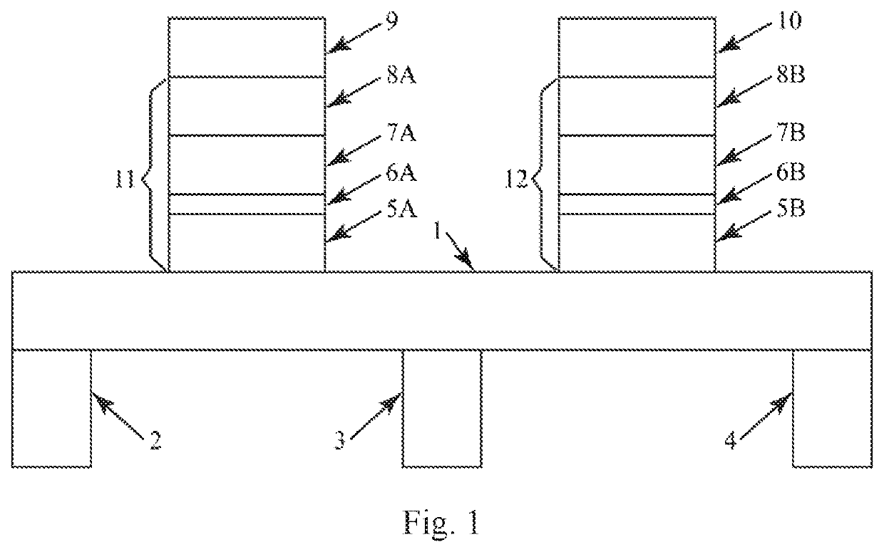 Complementary magnetic memory cell