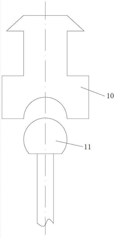 Plastic insert heating softening apparatus