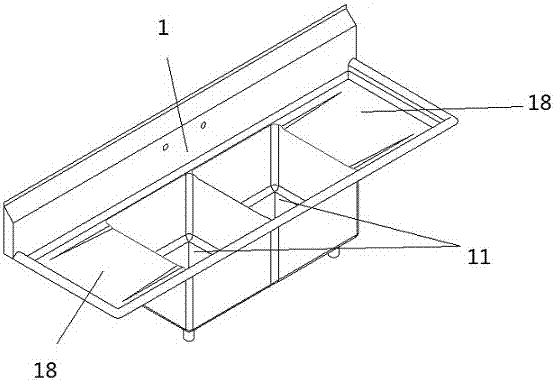 A tank fin welding structure and welding method