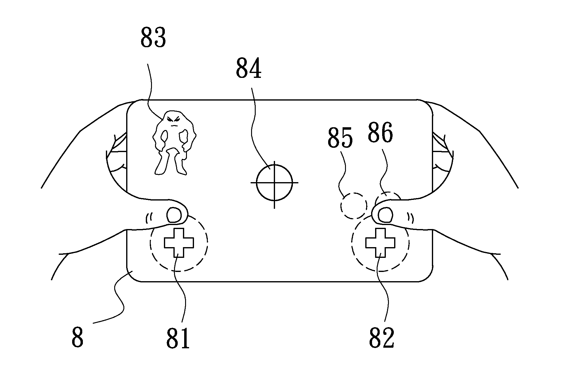Interactive game controlling method for use in touch panel device medium