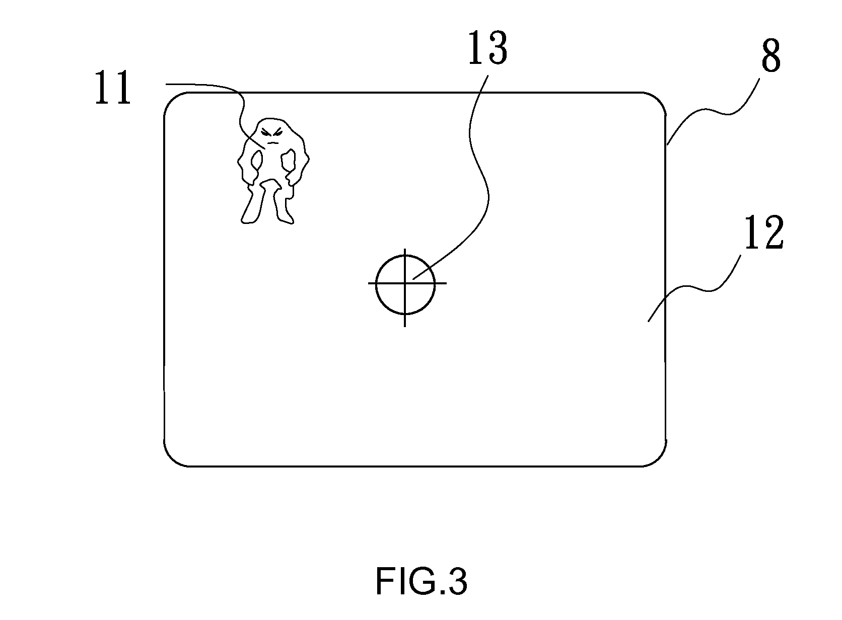 Interactive game controlling method for use in touch panel device medium