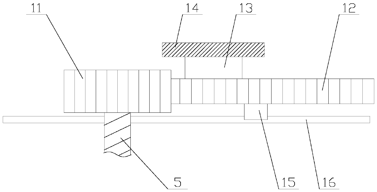 A bus station with functions of ventilation adjustment and article placement