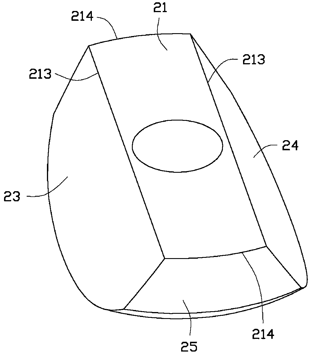 Optical lens and light source module provided with same