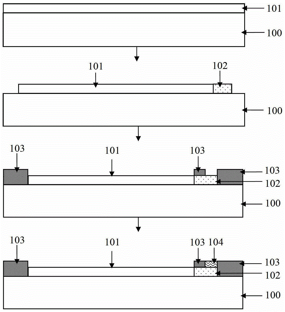 Integrated capacitive sensing touch screen and preparation method thereof