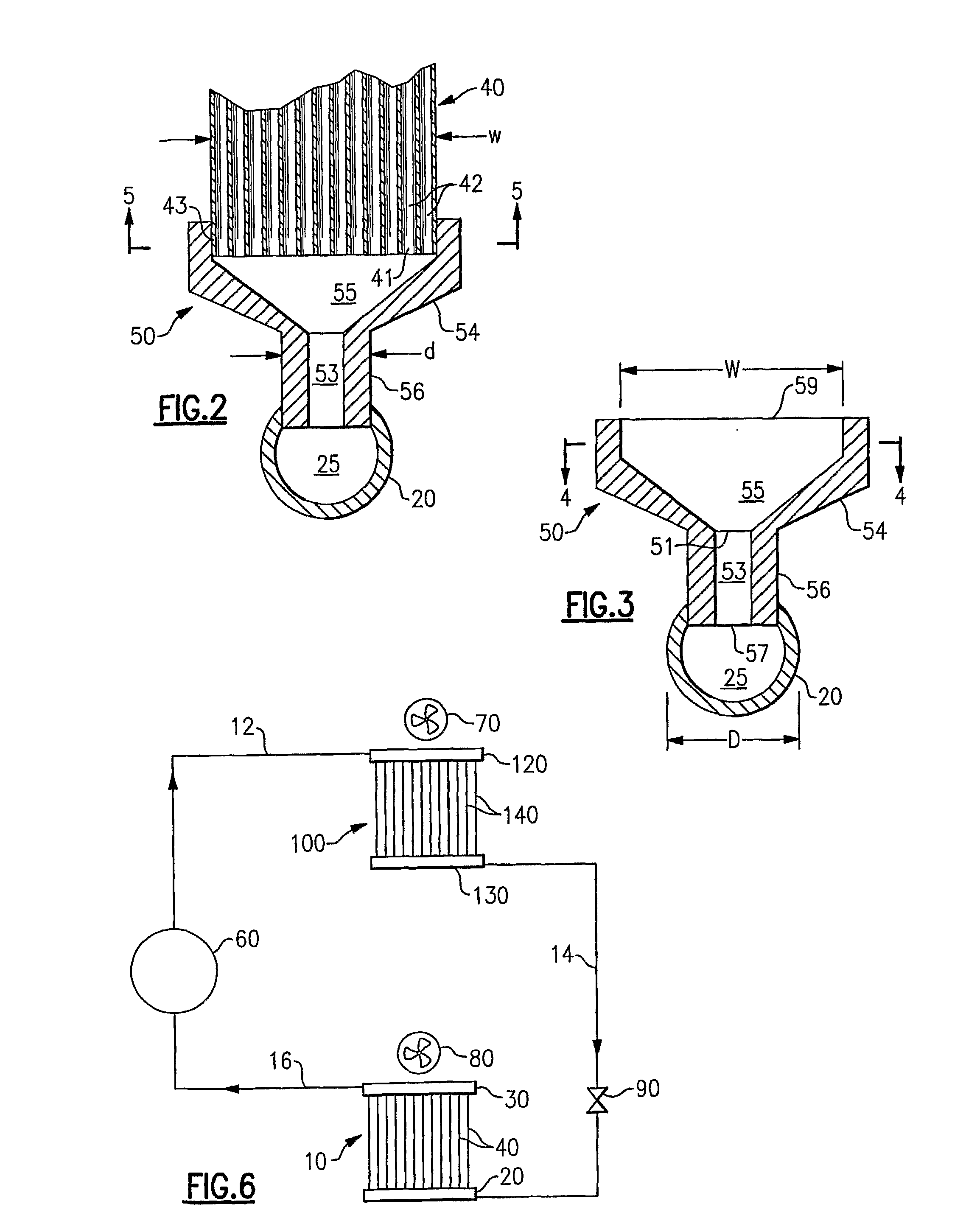Mini-Channel Heat Exchanger With Reduced Dimension Header