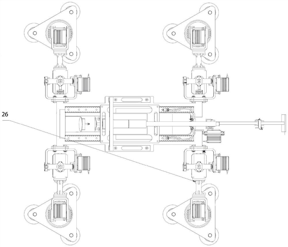 A gecko-like bridge exploration robot and its bridge exploration method