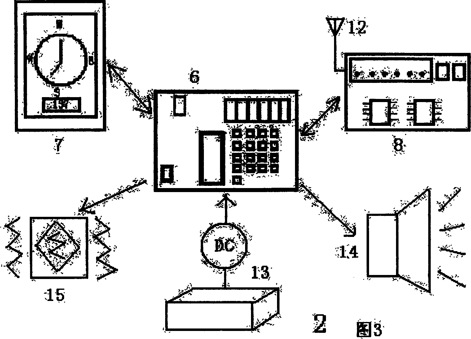 System for assisting blind crossing traffice cross based on monolithic processor