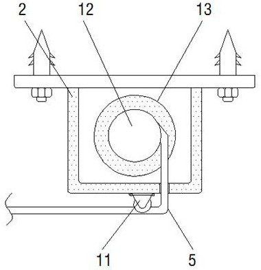 Self-propelled mine multidirectional spraying and dust falling device for coal mining