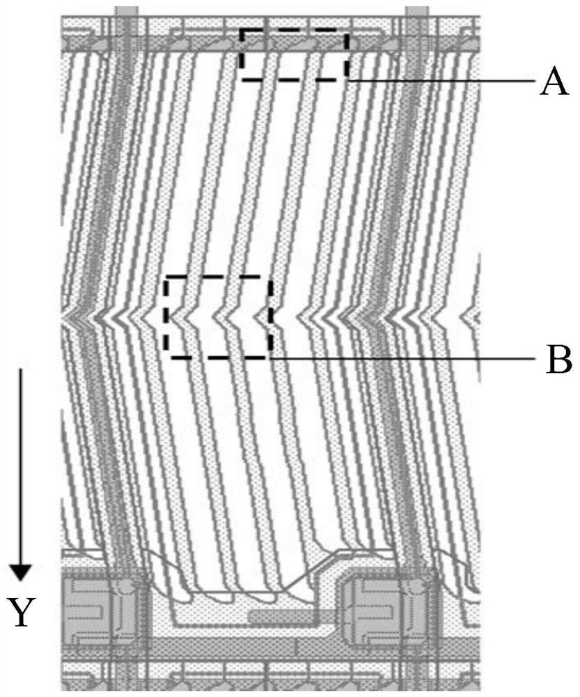 Mask plate for making double-domain electrodes, double-domain electrodes and display panel