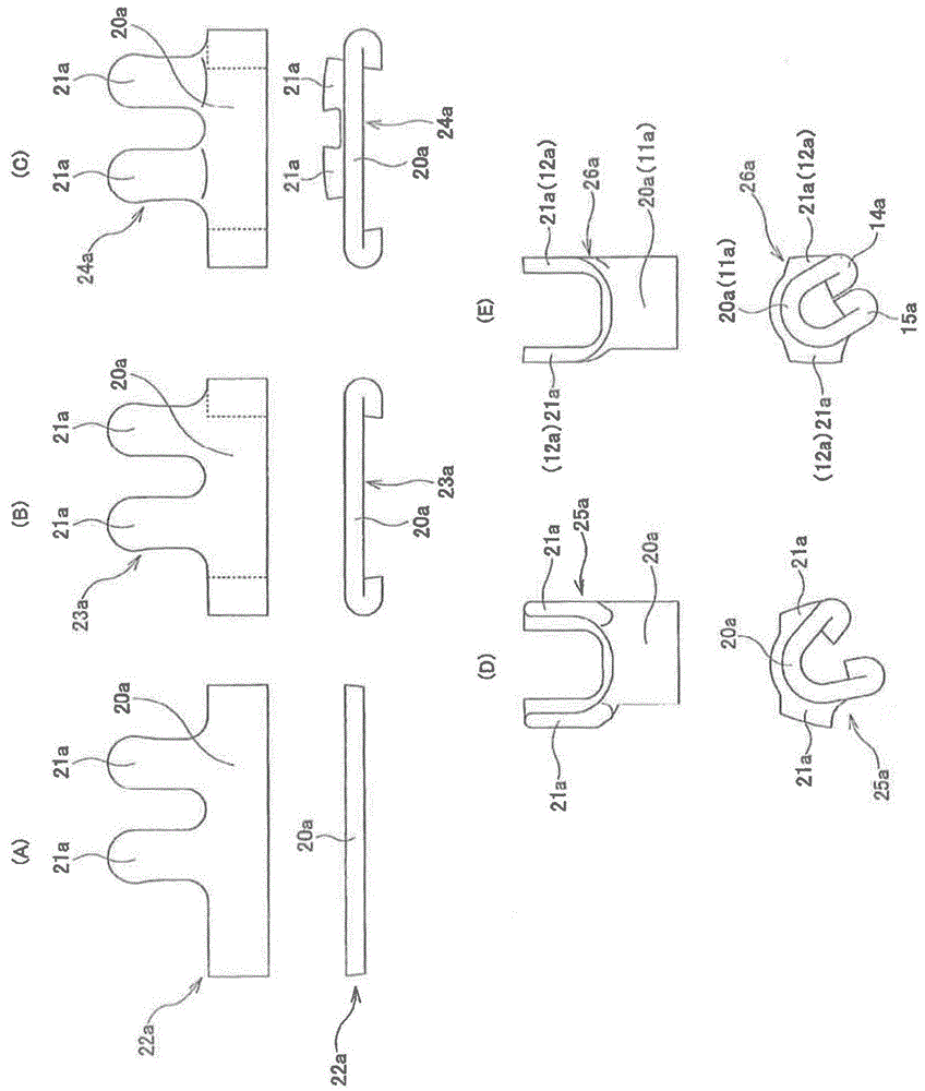 Joint cross-type universal joint yoke and manufacturing method therefor