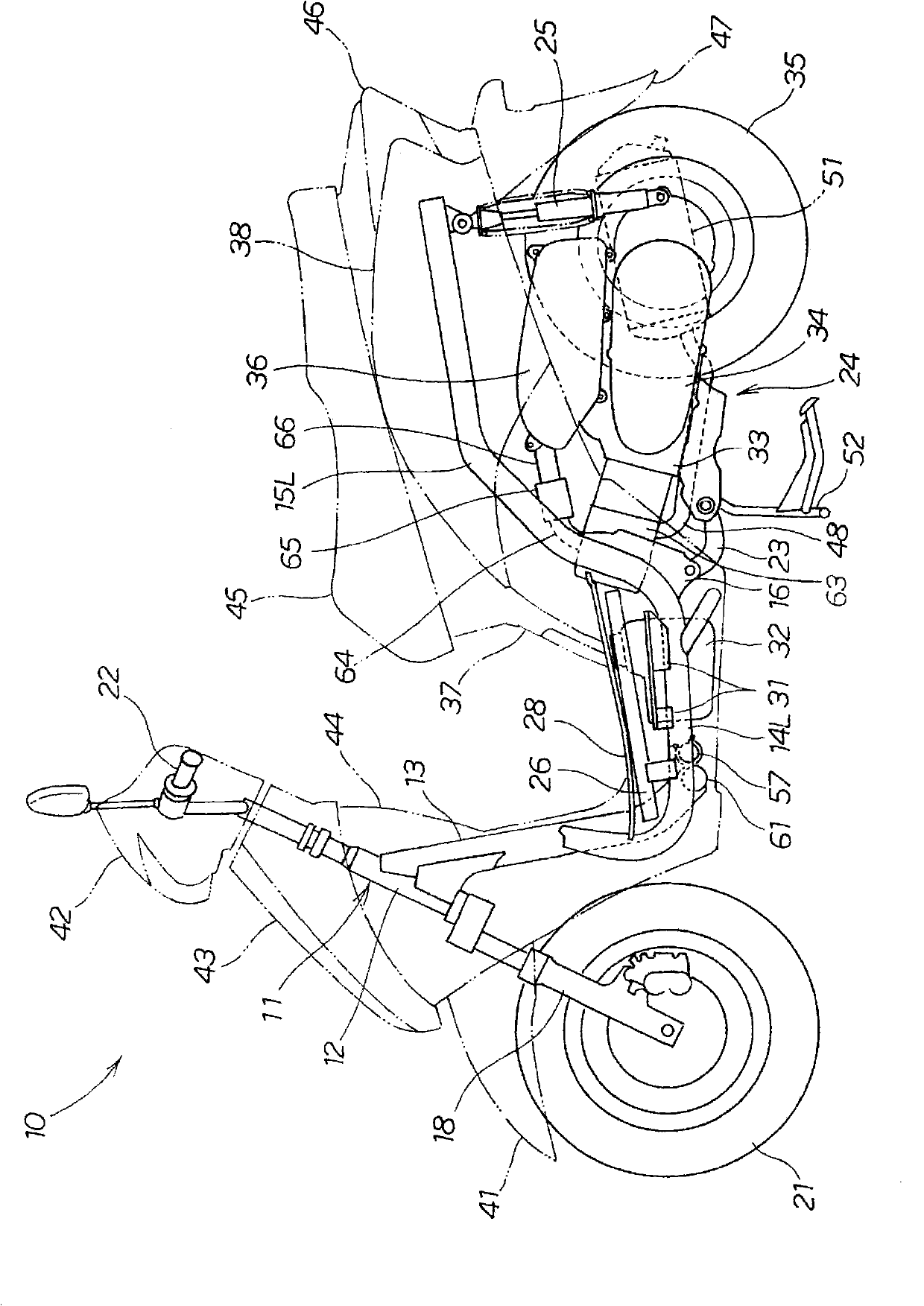 Scooter-type vehicle